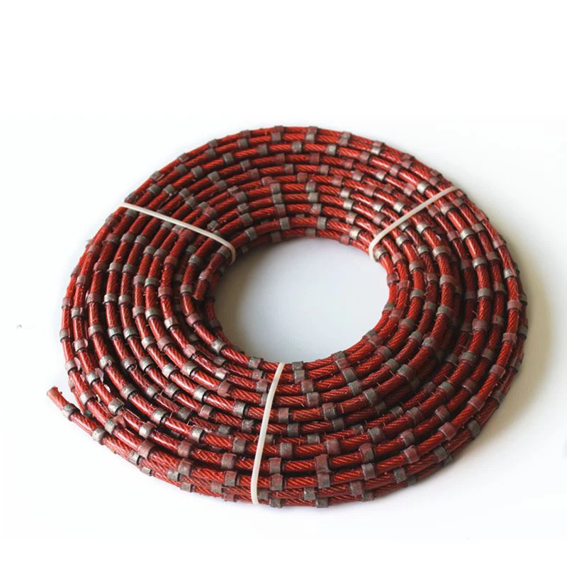 Diamanttråd til granitblokbrud